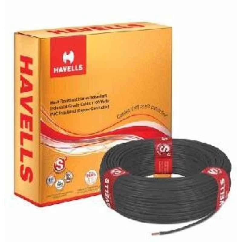 HavellsLife Shield WHFNZNBLF11X5 HFFR Insulated Flexible Cable Single Core 1.5 Sq. Mm 200m - Black 3 HavellsLife Shield WHFNZNBLF11X5 HFFR Insulated Flexible Cable Single Core 1.5 Sq. Mm 200m - Black