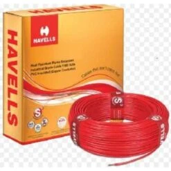 HavellsLifeLine Plus WHFFDNRG1070 HRFR PVC Insulated Flexible Cable Single Core 70 Sq. Mm - Red