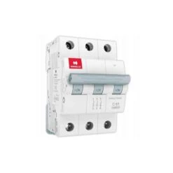 Havells Euro-II 1A Three Pole C Curve MCB, DHMGCTPF001