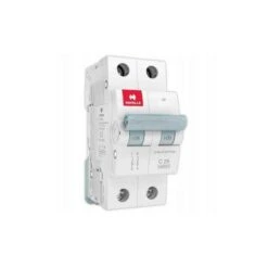 Havells Euro-II 25A Double Pole C Curve MCB, DHMGCDPF025