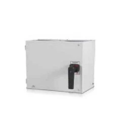 Havells Sheet Steel 32A 415V TP+N AC Enclosure DIN Type Switch Disconnector Fuse With Cubicle Mounting Panel, IHKFTW4032