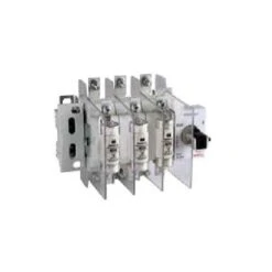Havells Sheet Steel 125A 415V Four Pole AC Enclosure With 4 Fuses Bolted Type Switch Disconnector Fuse, IHKDFW4125
