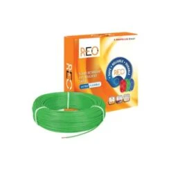 Havells Reo FR PVC 90m 2.5 Sqmm Single Core Green Copper Insulated Cable, WRFFDN-A12X5