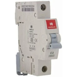 Havells EURO-II 16A C Curve SP MCB, DHMGCSPF016 (Pack Of 12)